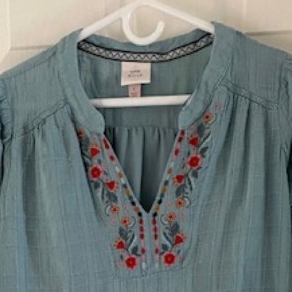 Knox Rose  Dress  Embroidery details Size L - Picture 5 of 6